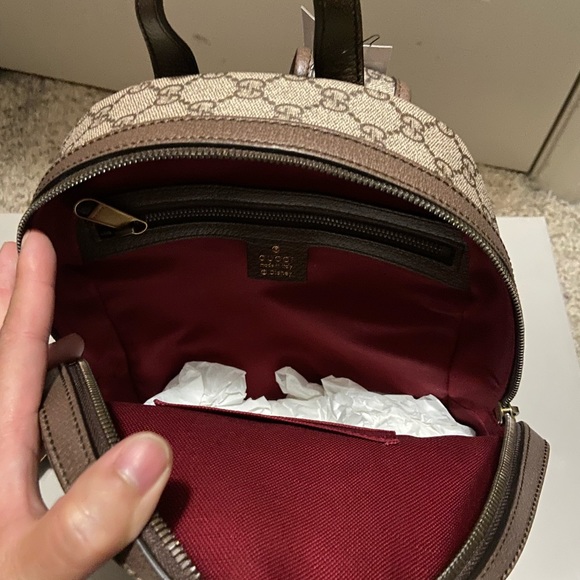 COPY - GUCCI backpack Disney Donald Duck  GG Supreme Monogram - Picture 6 of 8